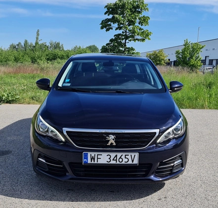 Peugeot 308 cena 45900 przebieg: 74000, rok produkcji 2020 z Warszawa małe 37